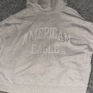American Eagle cropped hoodie